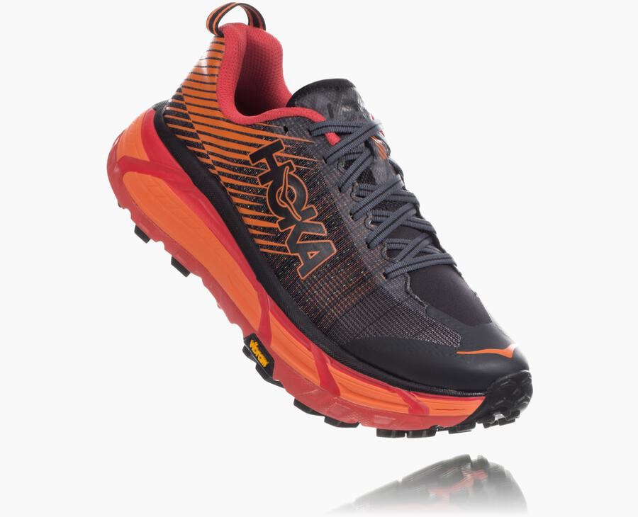 Hoka One One Trailove Tenisky Damske Čierne/Červené - EVO Mafate 2 - 05286-GVLB